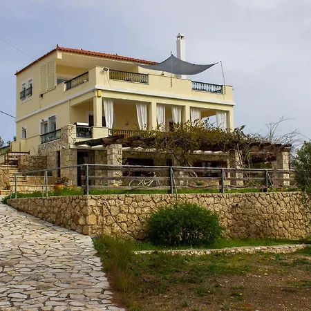 House With Amazing Ocean View And Patio - Pool Vakantiehuis Porto Cheli