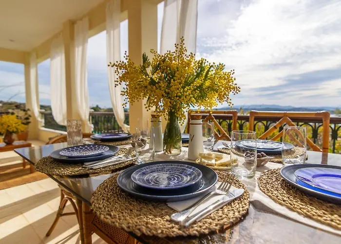 House With Amazing Ocean View And Patio - Pool Porto Cheli