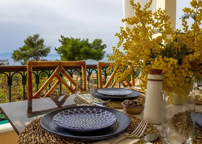 Vakantiehuis House With Amazing Ocean View And Patio - Pool Porto Cheli