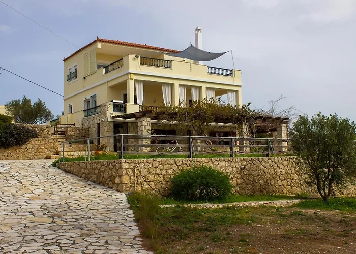 House With Amazing Ocean View And Patio - Pool Vakantiehuis Porto Cheli