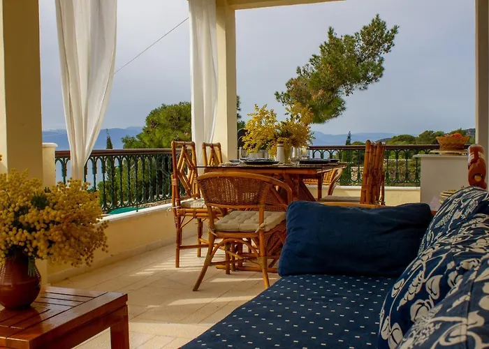 House With Amazing Ocean View And Patio - Pool Porto Cheli