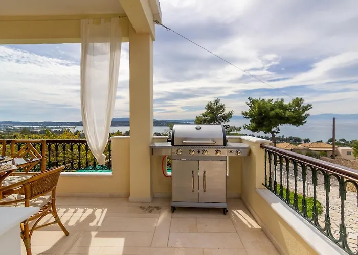 House With Amazing Ocean View And Patio - Pool 펜션 *