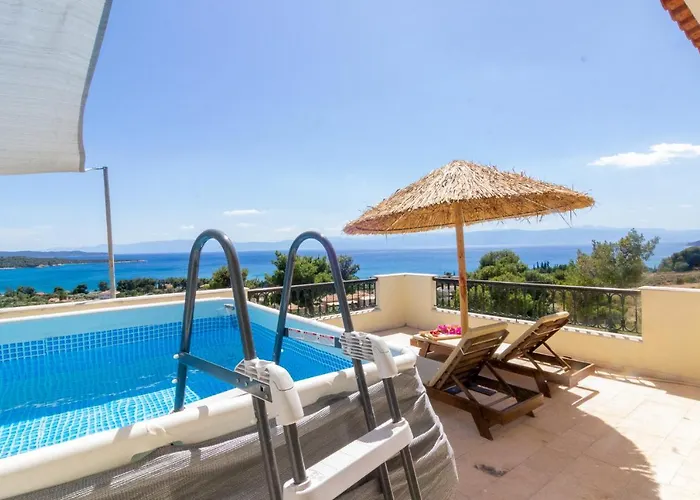 House With Amazing Ocean View And Patio - Pool * Πόρτο Χέλι